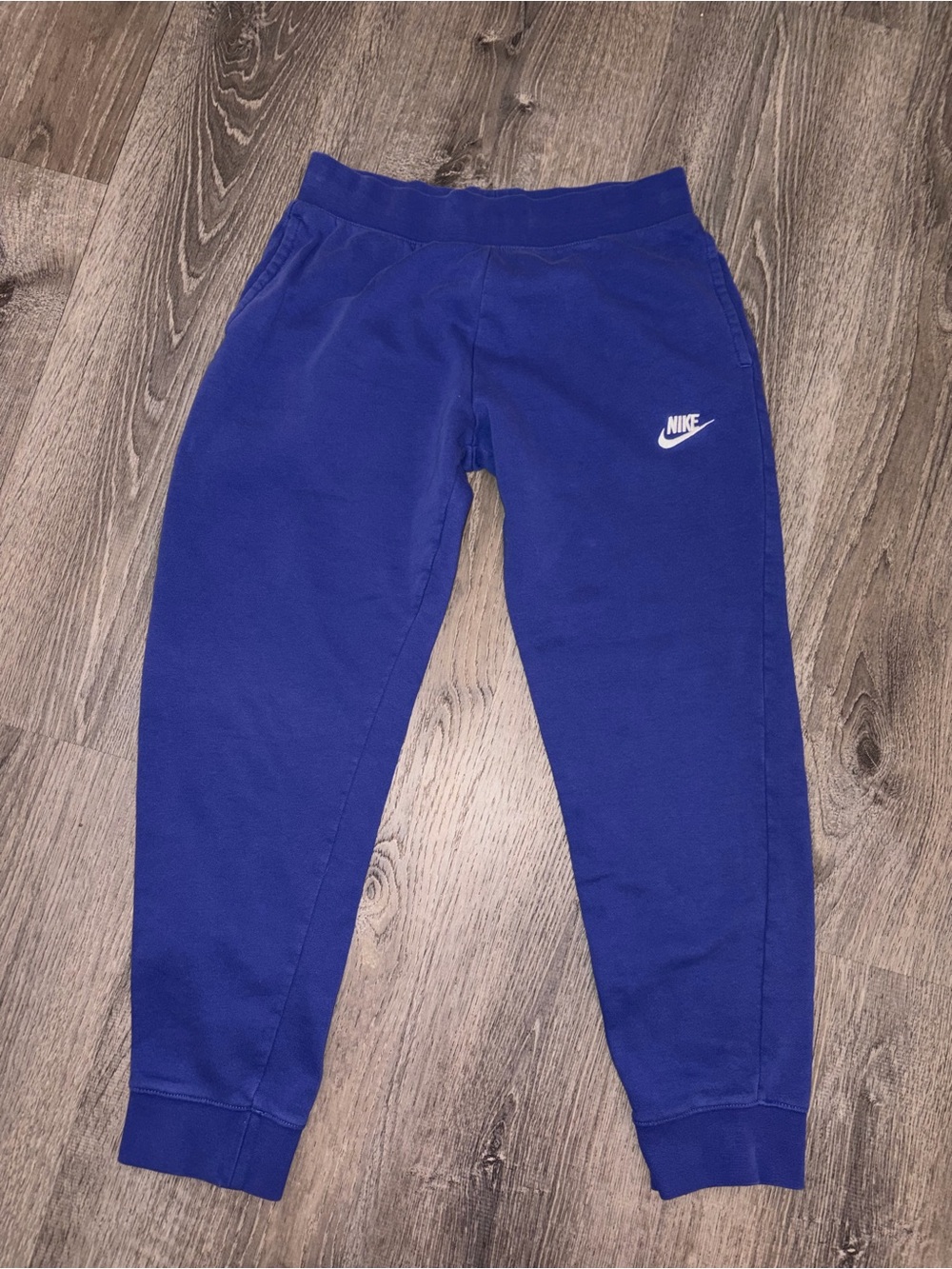 Nike Unisex Fleece Jogger Sweatpants Size L Drawstring Elastic Waist